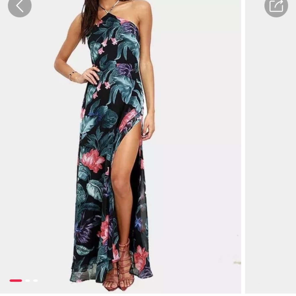 Floral maxi dress